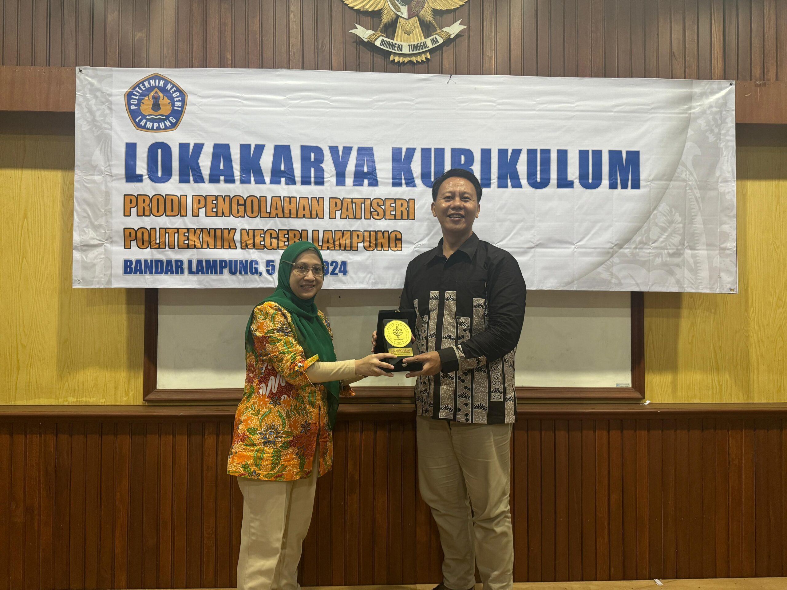 Lokakarya Kurikulum Program Studi Patiseri Politeknik Negeri Lampung